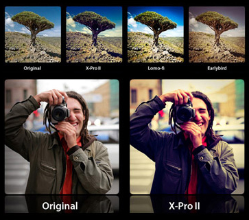 While Instagram boasts a number of different filters to enhance photos prior to be uploaded.