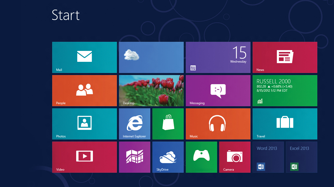 Windows 8 Altes Design