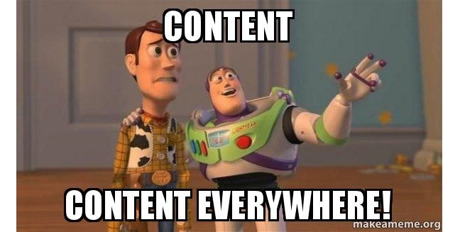content is everywhere