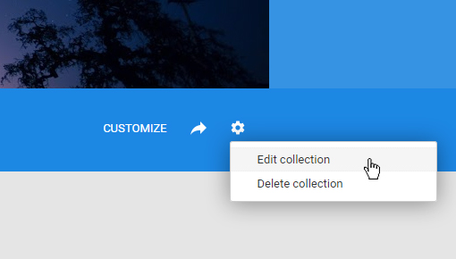 google plus collections