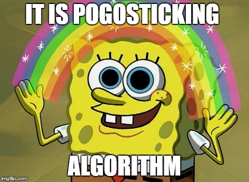 pogosticking algorithm for bounce rate SEO