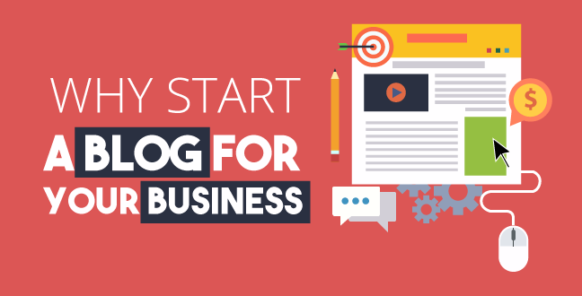 start a blog for your business