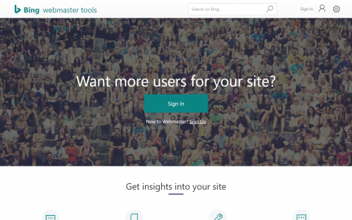 bing webmaster tool - free seo tools
