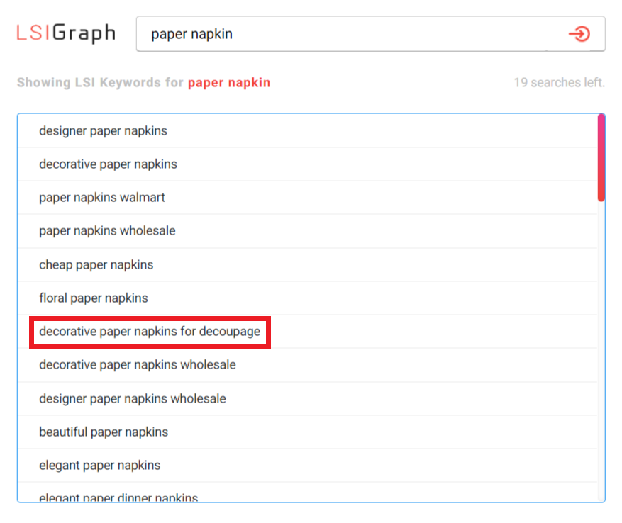 LSIGraph-keyword