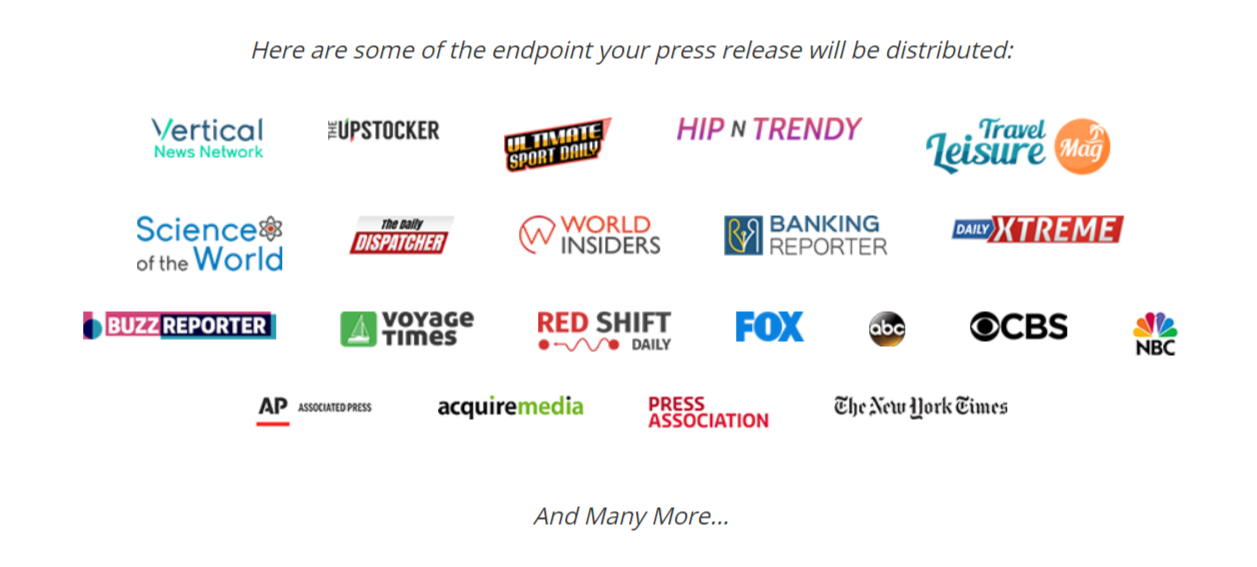 press release syndication