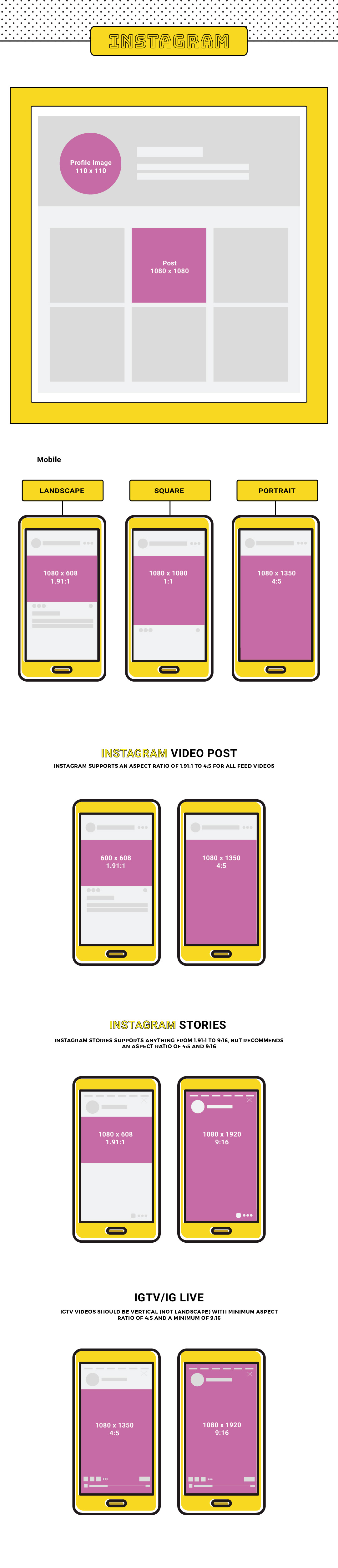 Instagram image size guide