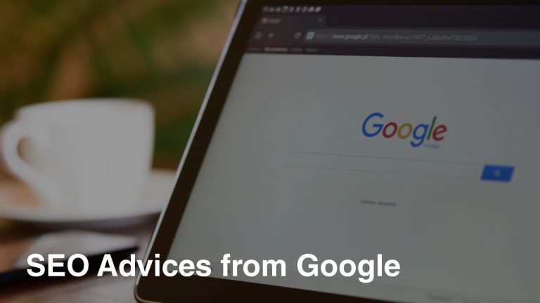 SEO Advices from Google