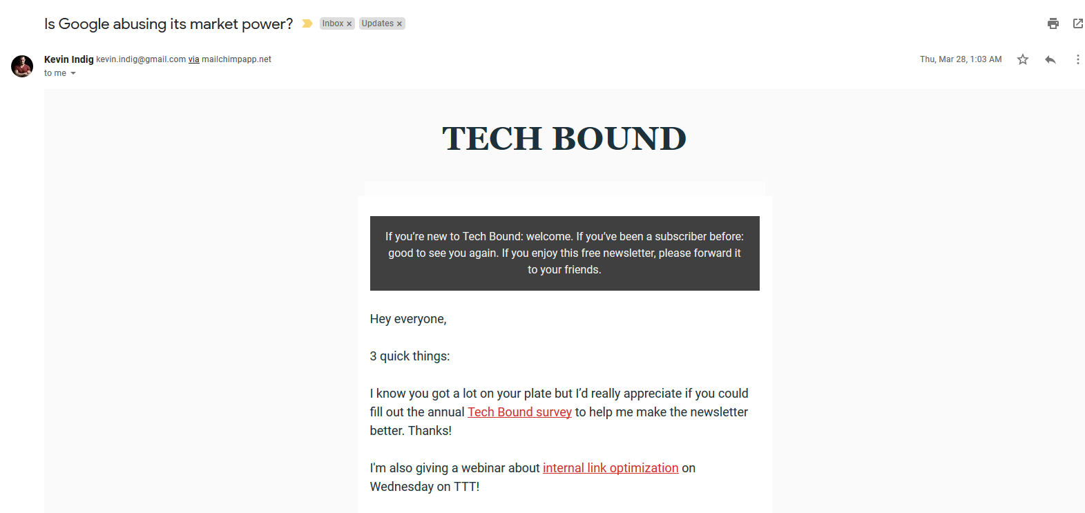 Tech Bound