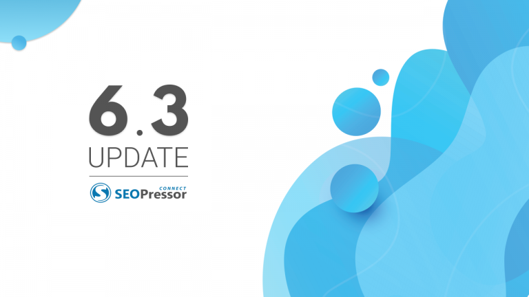SEO blog 6.3 update