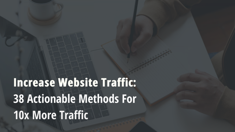 Increase website traffic