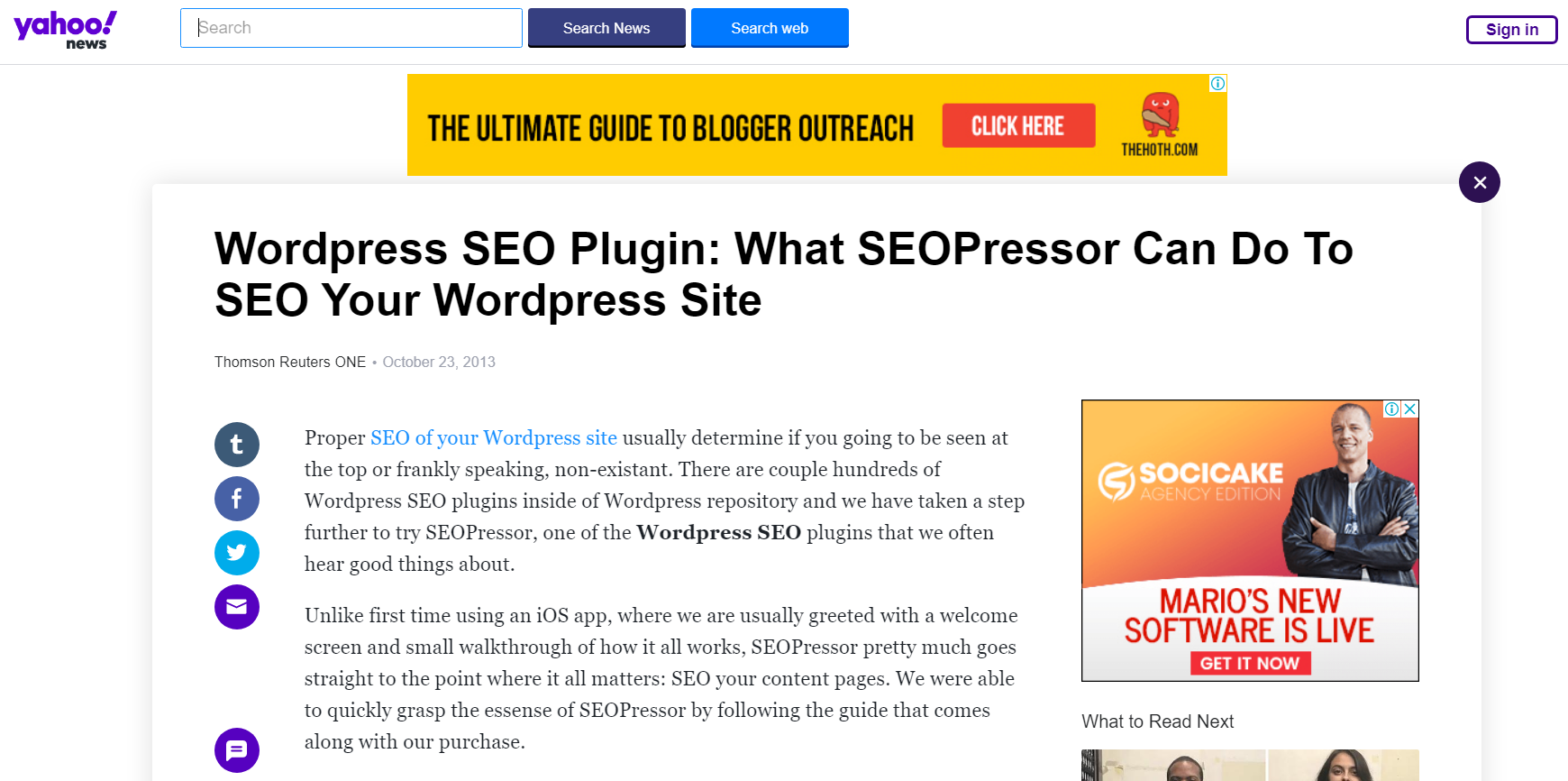 WordPress SEO Plugin