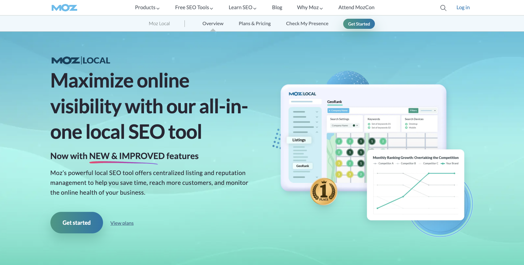 Moz Homepage